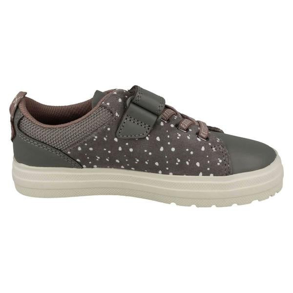 Clarks Girls Clarks Sneaker Style Hook & Loop Summer Shoes - Nova Beat K