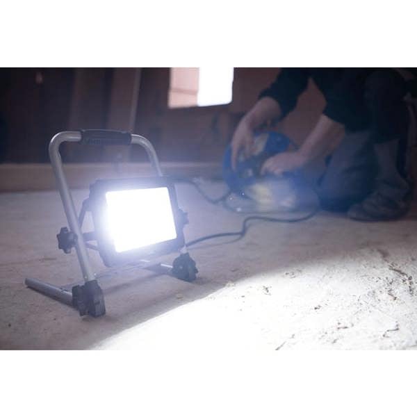 Brennenstuhl Work Light Portable Floodlight Lightweight & Foldable - Indoor or Outdoor Light - 4500 Lumen