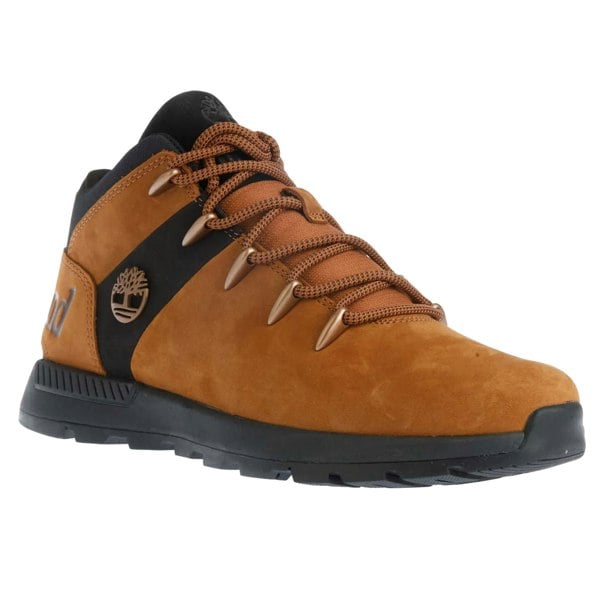 Timberland Unisex Adult Mid Cut Lace Up Trainers - Rust