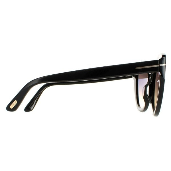 Tom Ford Sunglasses Izzi FT0845 01B Shiny Black Smoke Gradient