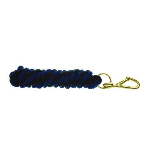 Hy Two Tone Twisted Lead Rope - Navy/Royal Blue