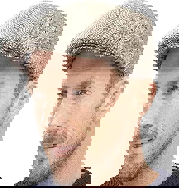 KAV Mens Traditional Flat Cap One Size - Classic Tweed Caps 1920s Gatsby Newsboy Hat for Men- Quilted Polyester Lining Roaring 20s Costume Accessories