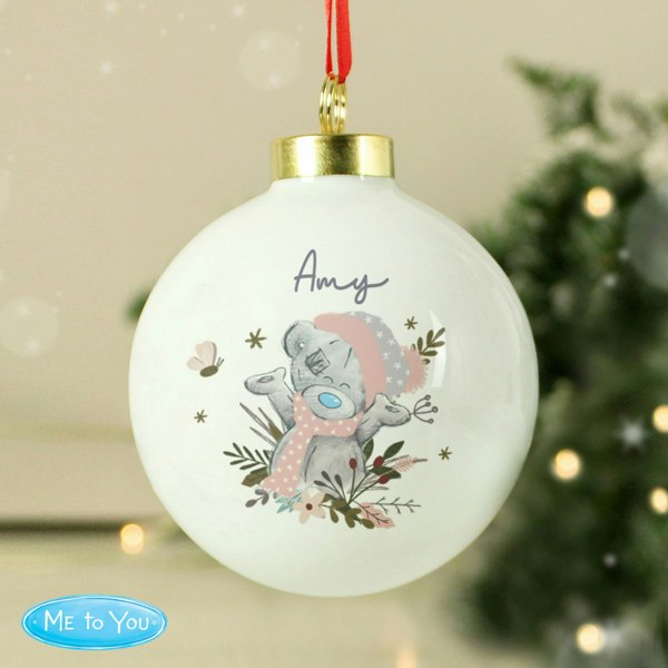 Personalised Memento Company Personalised Me to You Cosy Winter Bauble