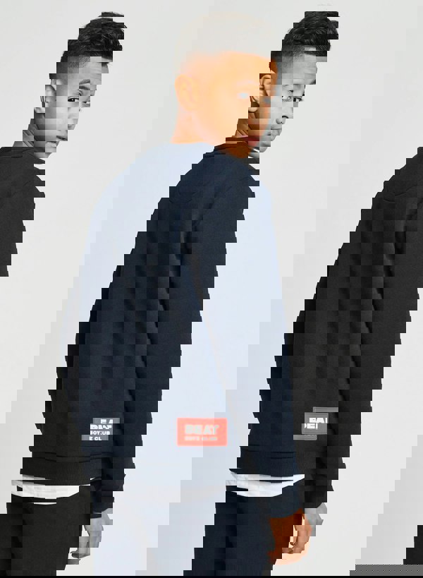 Beat Boyz Club Nemesis Cargo Sweat Top - Navy