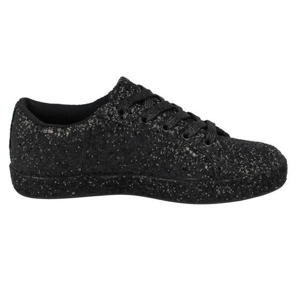 Spot On Ladies Spot On Glitter Trainers F7100
