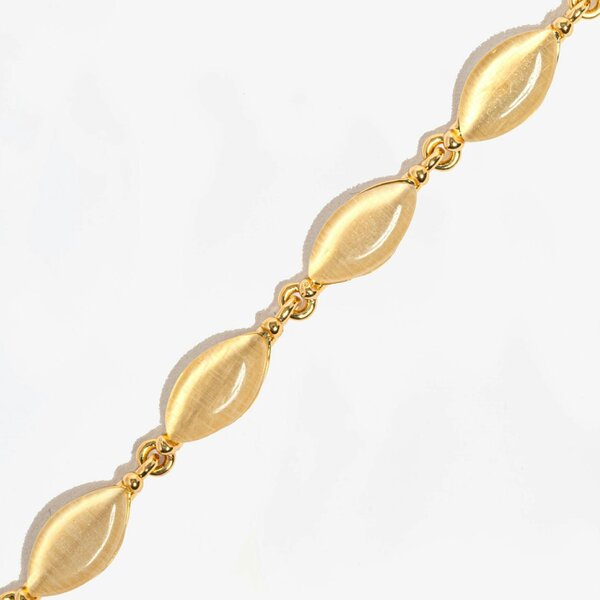 Uchi & Soto Nekomeishi Cream Cats Eye Necklace