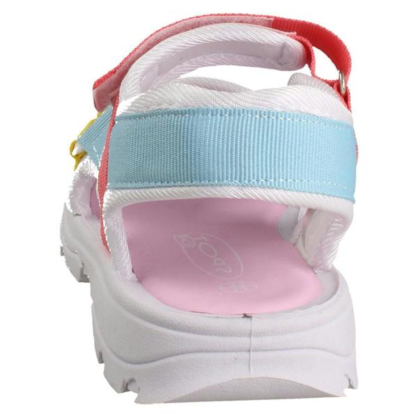 Spot On Girls Spot On Low Velcro Strap Rainbow Sandal H0365