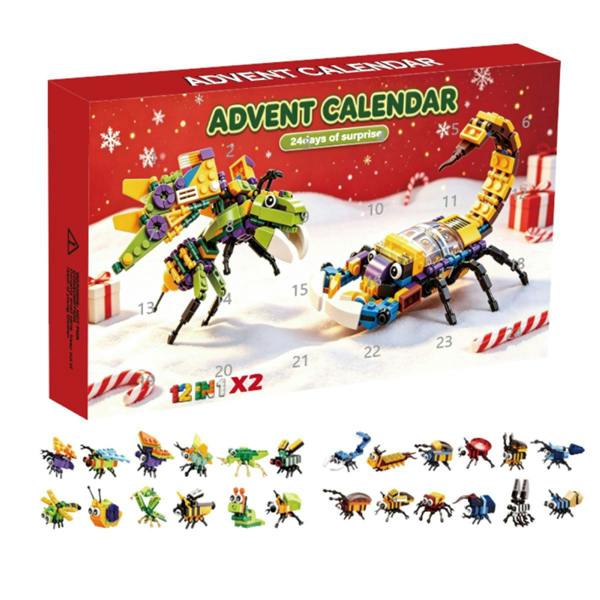 Leaper Insect Building Block Countdown Calendar
