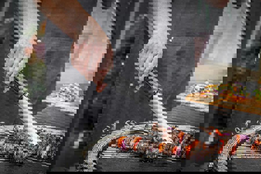 MasterClass Barbecue Tongs & Turner, Set of 2