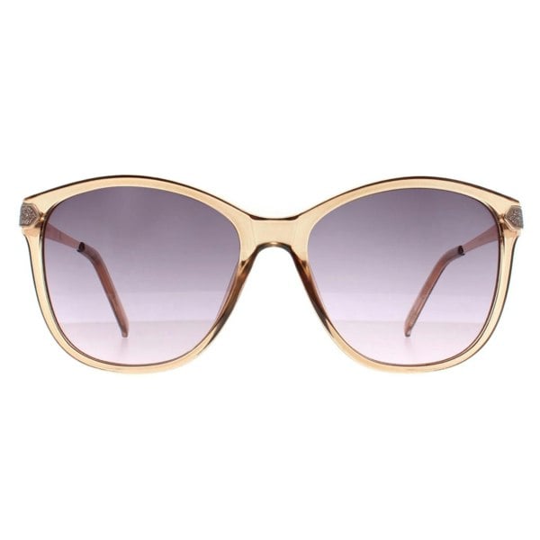 Guess Sunglasses GF6104 57T Shiny Beige Bordeaux Gradient