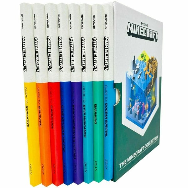 Mojang The Official Minecraft Guide Collection 8 Books Box Set By Mojang