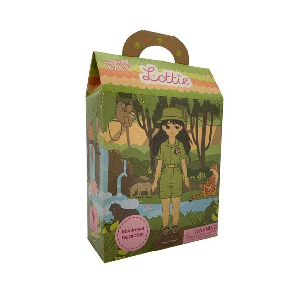 Lottie Dolls Rainforest Guardian Doll With Magnifying Glass & Binoculars