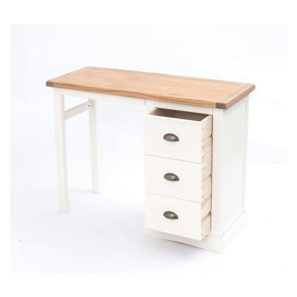 Cabinet Bits Cosenza 3 Drawer Desk - Dressing Table Brass Cup Handle