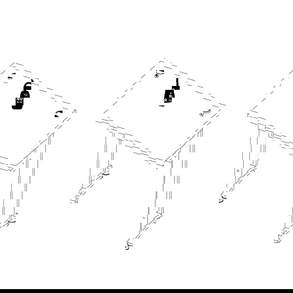 Furniture To Go Prima Desk 120 cm in Oak with White legs