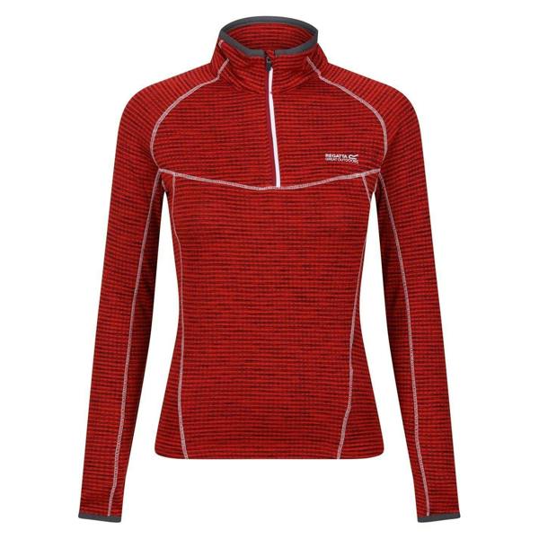 Regatta Womens/Ladies Yonder Raglan Long-Sleeved Sweatshirt - Rumba Red - 