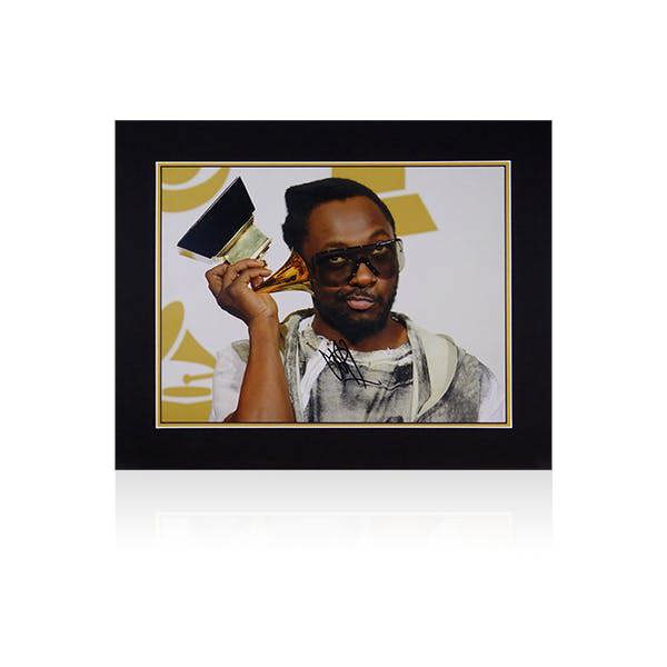 Will.I.Am Signed Deluxe Mount