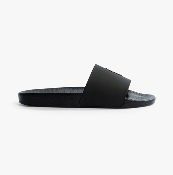 Polo Ralph Lauren POLO SLIDE Mens Sandals Black/Red
