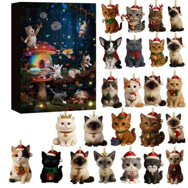 Leaper 2D Christmas Kitty Countdown Calendar