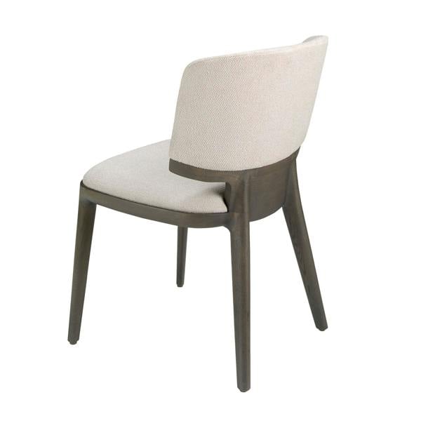 Angel Cerdá Light Grey Fabric Chair 4165