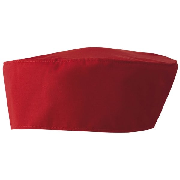 Premier Unisex Chefs Skull Cap - Red