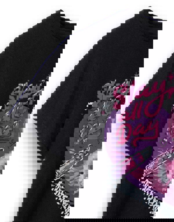 Monster High Girls Black Slay All Day Short Sleeved T-Shirt