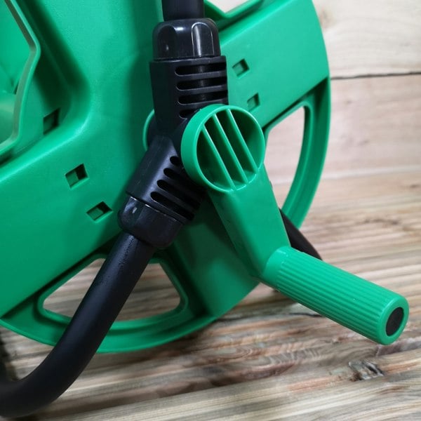 Samuel Alexander Portable Garden Hose Pipe Holder / Reel - Holds up to 30m Hose