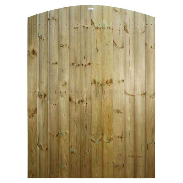 gate tongue & groove fully framed arch top [h.1800 x w.1350] 10