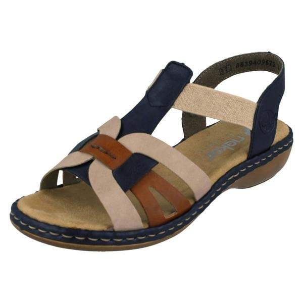 Rieker Ladies Rieker Casual Sandals 65918