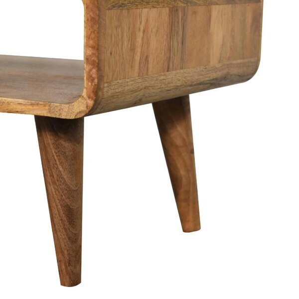 Wyld Haus Huai Hee Open Oak Mango Wood TV Media Unit