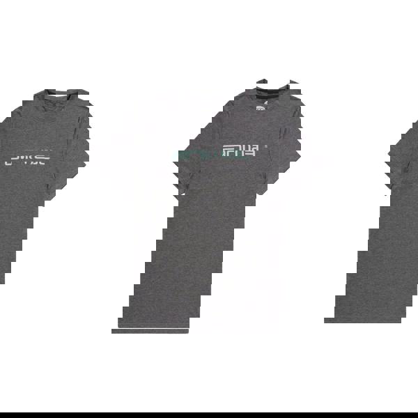 Animal Mens Latero Logo Swimming T-Shirt - Charcoal - 