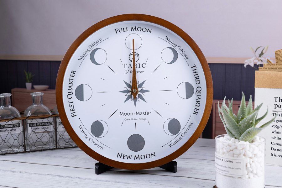 Tabic Moon Phase clock - Planeteco Moon Master, accurate lunar tracking