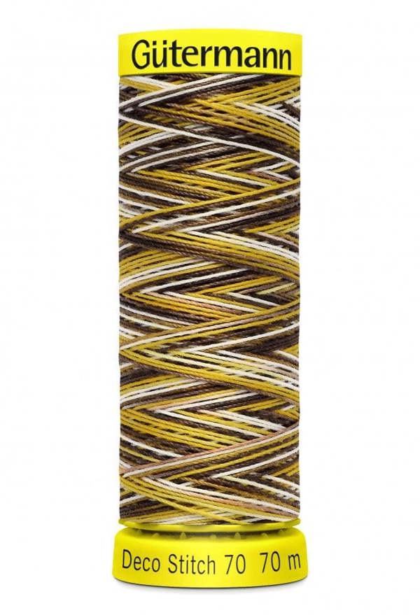 Gutermann Multicolour Deco Stitch 70 Thread 70m Polyester Thread Suitable For Embroidery