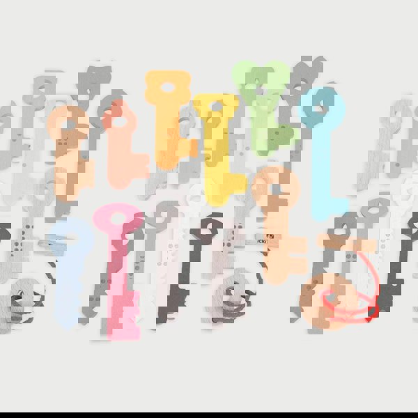 tickit Rainbow Wooden Keys