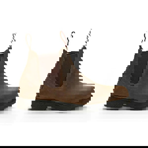 Rossi Booma 607 - Rustic Brown Leather Chelsea Boots