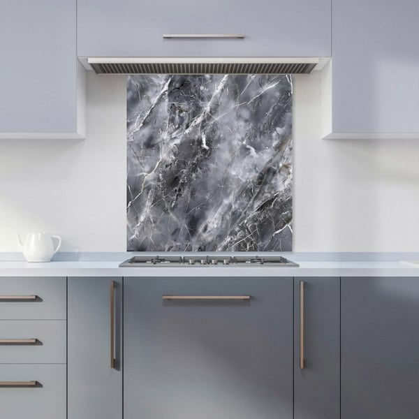 Warren Reed - Designer Deep Grey Marble Effect Kitchen Splashback