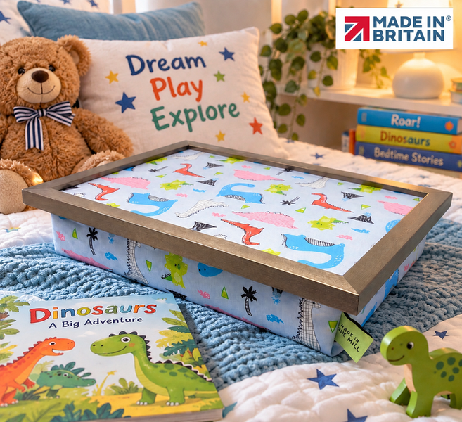 Made in the Mill Children's Luxury Lap Tray - Dinos
