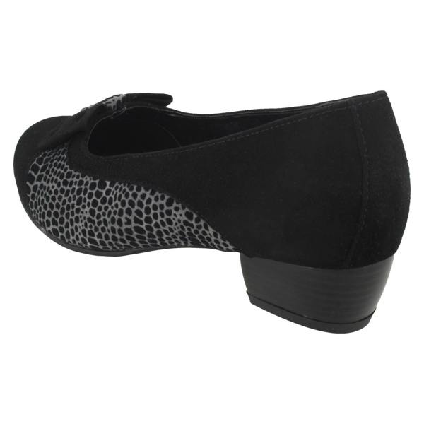 Da Bella Ladies Da Bella Slip On Heeled Shoes Saltby