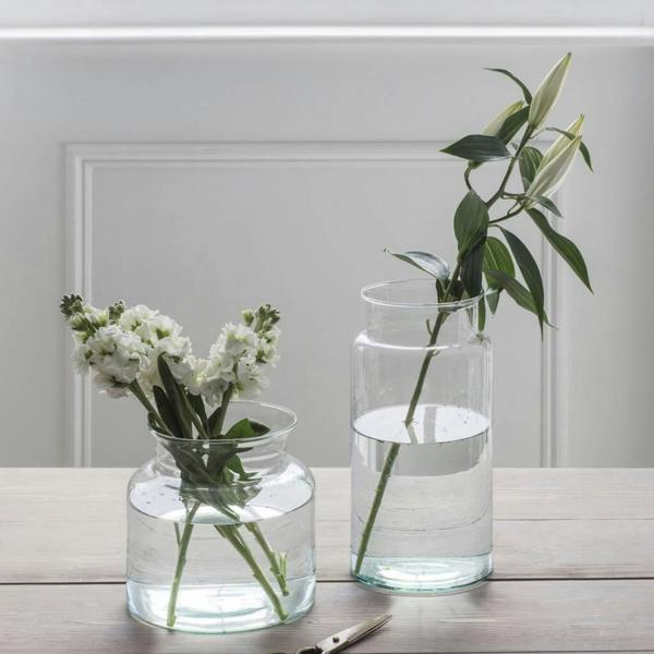 Recycled Glass Vase - lifestyle shot