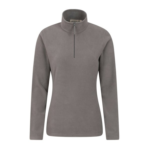 Mountain Warehouse Women's Camber II Fleece Top - Dark Grey