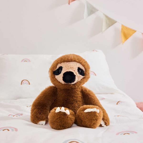 Charlie Bears Sid Sloth Chocolate Brown M