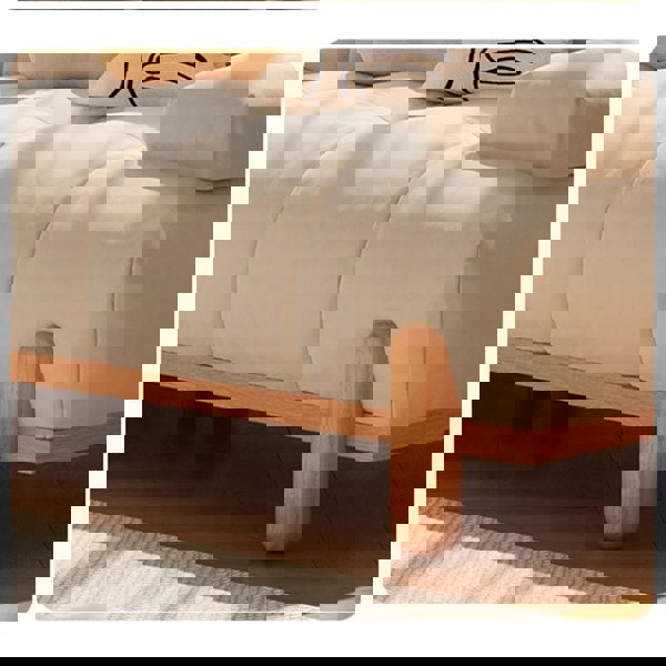 Ariadna Comfy Two Seater, Three Seater Sofa, Suede, Cream-Rit Concept-Rit Concept