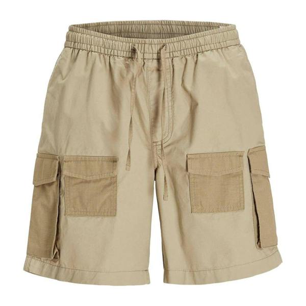 Jack And Jones Mens Alfie Cargo Shorts - Crockery - 