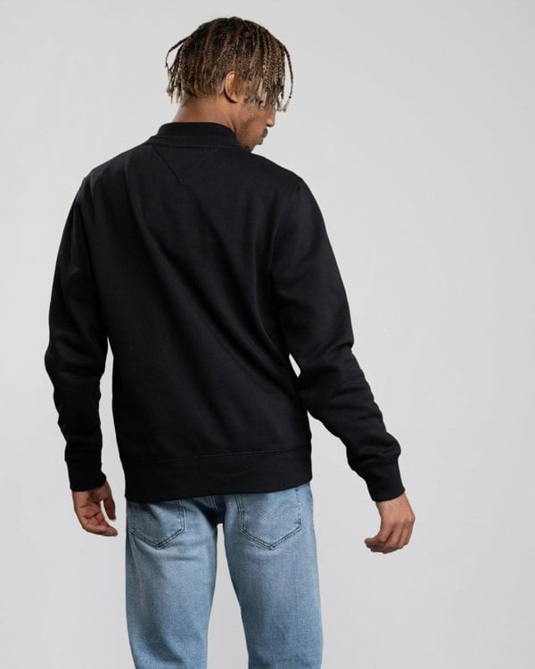 Tommy Hilfiger Tommy Logo Mens Sweatshirt - Black