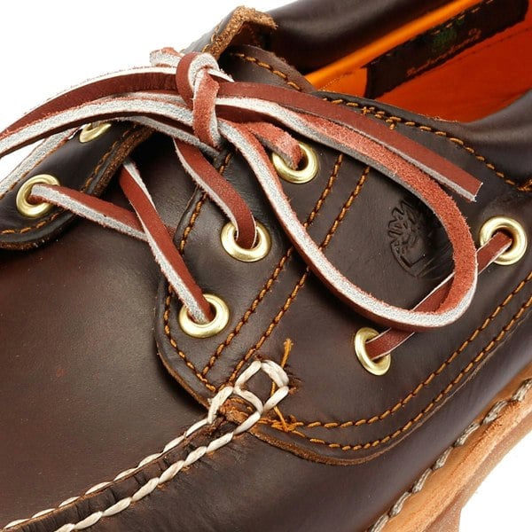 Timberland Noreen 3 Eye Leather Women's Boat Shoes - Brown