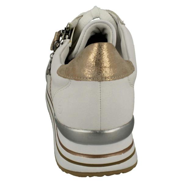 Remonte Ladies Remonte Lace Up Trainers With Platform Sole D1318