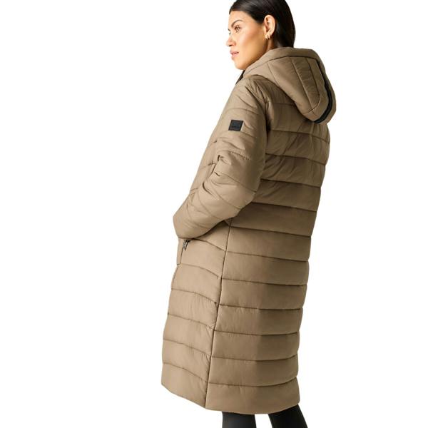 Regatta Womens/Ladies Adela Padded Jacket - Mocha/Light Vanilla - 