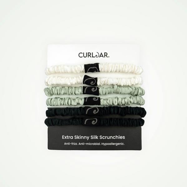 Curl Jar Skinny Silk Scrunchies
