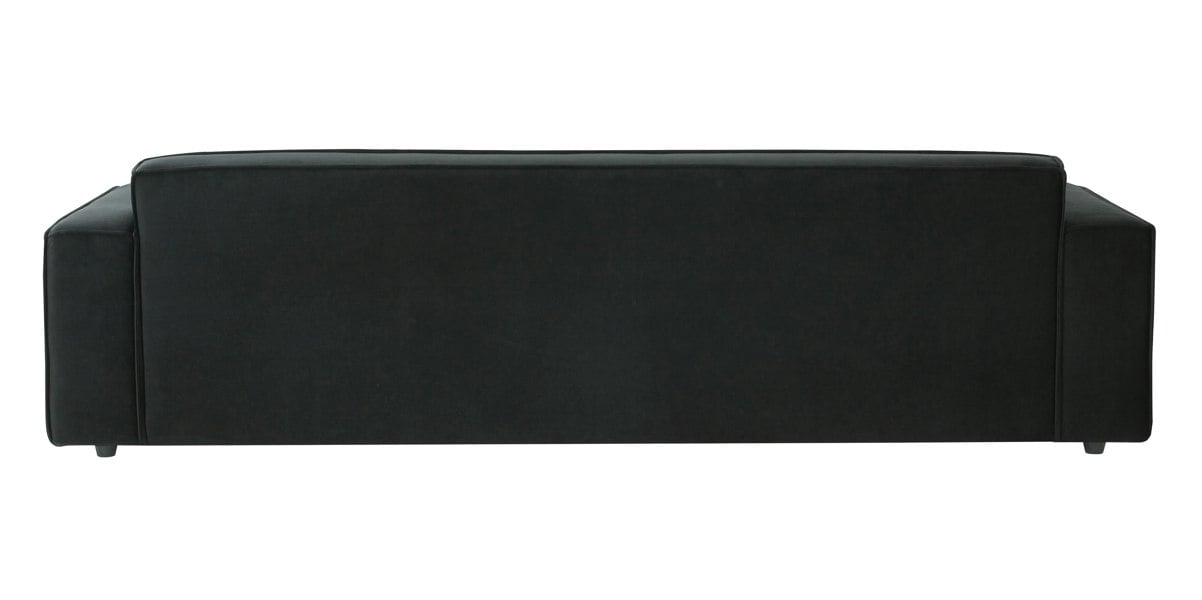 Furniture Edit Olafur Black Velvet Sofa