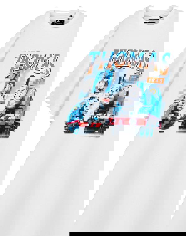 Thomas and Friends Mens White Homage Short Sleeved T-Shirt