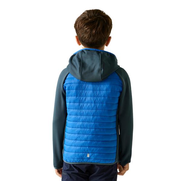 Regatta Childrens/Kids Andreson Hybrid Jacket - Night Sky/Olympian Blue - 